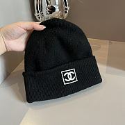 Gucci Knitting Beanie Logo Black  - 3