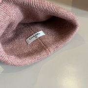 Gucci Knitting Beanie Logo Brown Pink  - 3