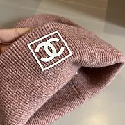 Gucci Knitting Beanie Logo Brown Pink  - 4