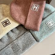Gucci Knitting Beanie Logo Brown Pink  - 6