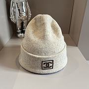 Gucci Knitting Beanie Logo Beige  - 2