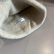 Gucci Knitting Beanie Logo Beige  - 6