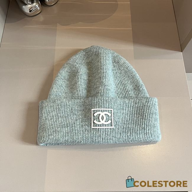Gucci Knitting Beanie Logo Mint  - 1