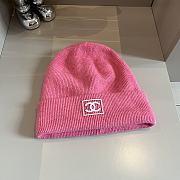 Gucci Knitting Beanie Logo Hot Pink  - 1