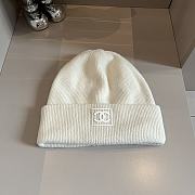 Gucci Knitting Beanie Logo White  - 1