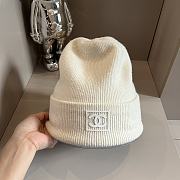 Gucci Knitting Beanie Logo White  - 5