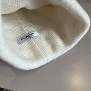 Gucci Knitting Beanie Logo White  - 2