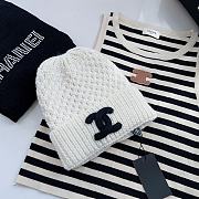 Gucci Beanie Black Logo White  - 6