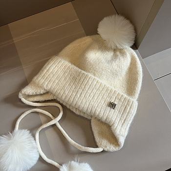 Dior Bomber Hat White 
