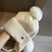 Dior Bomber Hat White  - 2