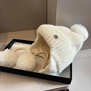 Dior Bomber Hat White  - 3