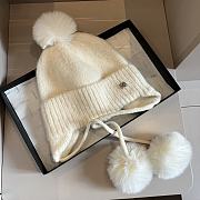 Dior Bomber Hat White  - 4