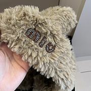 Miumiu Bomber Hat Fur Brown  - 2
