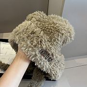 Miumiu Bomber Hat Fur Brown  - 3