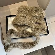 Miumiu Bomber Hat Fur Brown  - 4