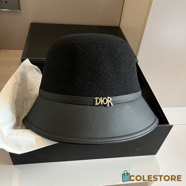 Dior Bucket Hat Black  - 1