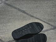 Prada Brushed Leather Derby Loafers Black - 2
