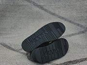 Prada Logo Shiny Leather Loafers Black  - 6