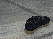 Prada Faded Suede Sneakers Blue - 5