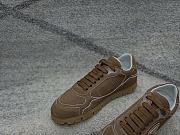Prada Faded Suede Sneakers Brown  - 2