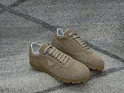 Prada Faded Suede Sneakers Beige - 1