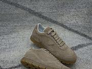 Prada Faded Suede Sneakers Beige - 3