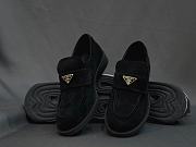 Prada Suede Loafers Black  - 1