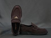 Prada Suede Loafers Rouge  - 6