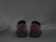Prada Suede Loafers Rouge  - 4