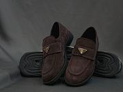 Prada Suede Loafers Rouge  - 1