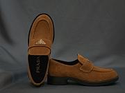 Prada Suede Loafers Brown  - 5