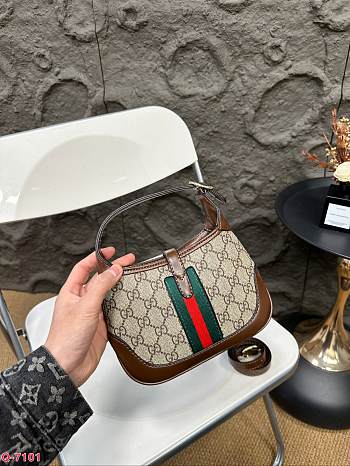 Gucci Jackie 1961 Mini Brown 20 x 14 cm