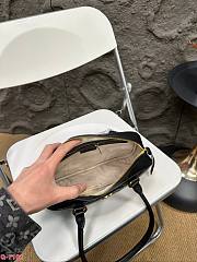 Gucci GG Marmont Medium Top Handle Bag Black 25 x 15 cm - 3