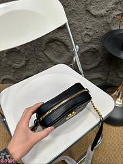 Gucci GG Marmont Small Top Handle Bag Black 18 x 13 cm  - 3