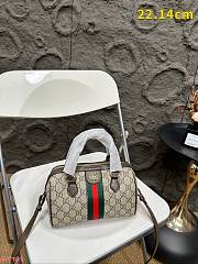 Gucci Ophidia Mini Brown 17 x 12 cm  - 4