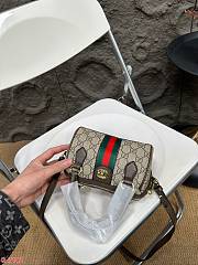 Gucci Ophidia Mini Brown 17 x 12 cm  - 3