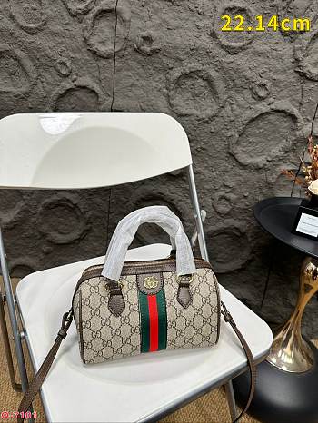 Gucci Ophidia Medium Brown 22 x 14 cm