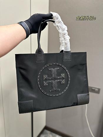 Tory Burch Ella Stud Tote Black Stud 41 x 21 cm
