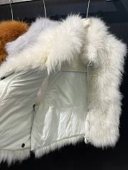 Mongolia Sheep Fur Vest Women New Winter Grey - 6