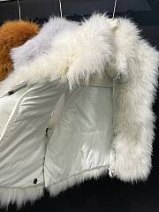 Mongolia Sheep Fur Vest Women New Winter Grey - 5