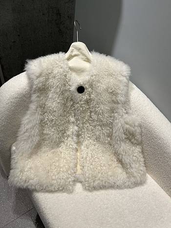 Toteme Fur Coats White