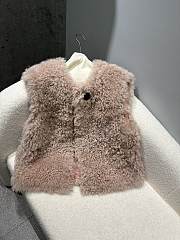 Toteme Fur Coats Pink - 1