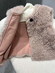 Toteme Fur Coats Pink - 2