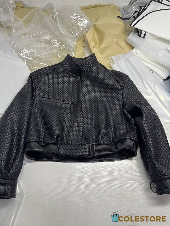 Rotate Birger Christensen Braided Cropped Jacket - 1