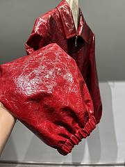 Gucci Leather Jacket Red - 4