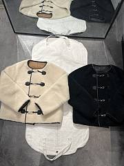 Toteme Teddy Shearling Jacket Beige - 2