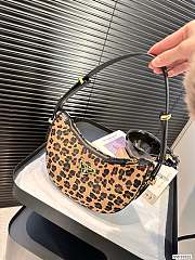 Prada Haft Moon Bag Leopard 23 x 13 cm - 4