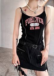 Diesel Slogan-Print Shirt In Black  - 1