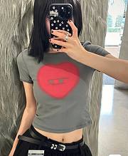 DieselHeart Shirt In Grey - 2