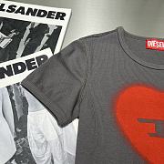 DieselHeart Shirt In Grey - 5